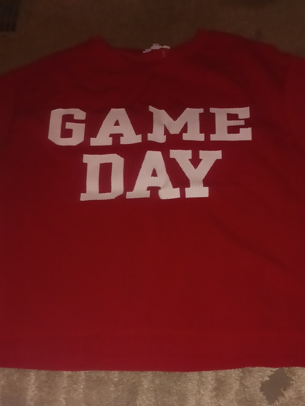 Red 'Game Day'  - Women's Casual Top